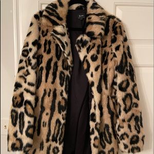 Bardot Cheetah Coat